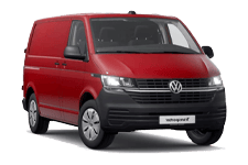 Van Hire Penrith - Red VW Transporter Automatic - Van hire Penrith