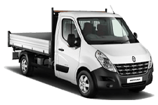 Van Hire Penrith - White 3.5 Tonne Folkestone Tipper Transit - Van hire Penrith